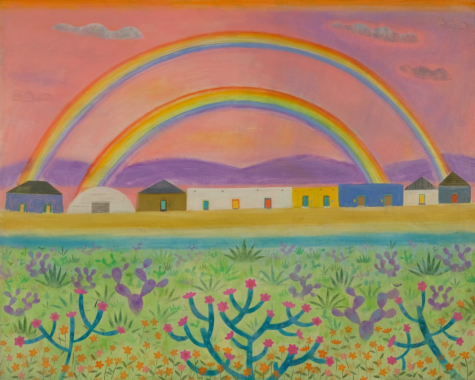 Arroyo and Double Rainbow